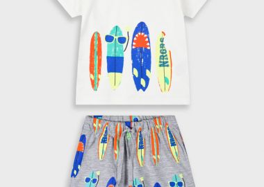 Σετ με τύπωμα για αγόρι | ΜΕΛΑΝΖΕ - Energiers - 